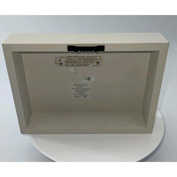 WIZARDS WELCOME Muggles Tolerated Hanging Sign White - Picture 2 of 5